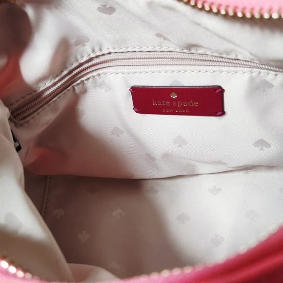 Kate Spade Chelsea Crossbody in Pink Nylon With Card Wallet - Picture 9 of 9